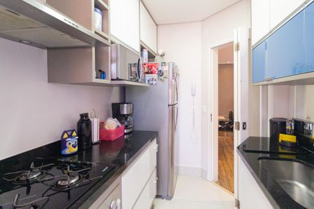 Apartamento à venda com 58m², 2 quartos e 1 vagaCozinha e área de serviço