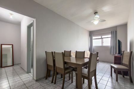 Sala de apartamento para alugar com 1 quarto, 40m² em Guilhermina, Praia Grande