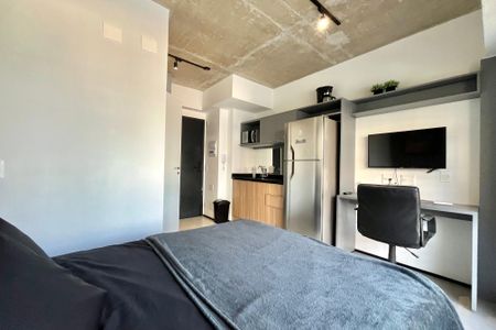 Studio para alugar com 21m², 1 quarto e sem vaga Studio para alugar com 21m², 1 quarto e sem vagaSala/Quarto