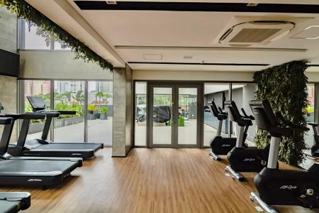 Studio para alugar com 21m², 1 quarto e sem vaga Studio para alugar com 21m², 1 quarto e sem vagaÁrea comum - Academia