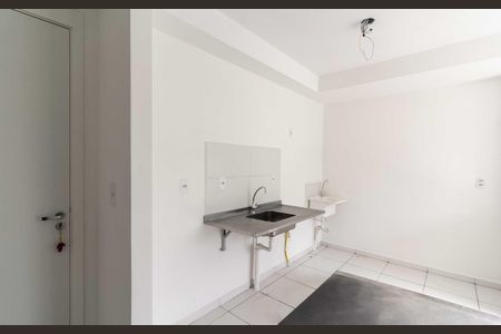 Apartamento à venda com 40m², 2 quartos e sem vagaCozinha integrada com Área de Serviço