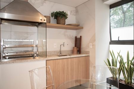 Studio para alugar com 26m², 1 quarto e 1 vagaÁrea comum - Churrasqueira