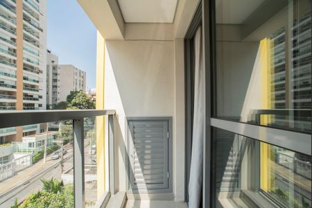 Varanda de kitnet/studio para alugar com 1 quarto, 26m² em Vila Clementino, São Paulo