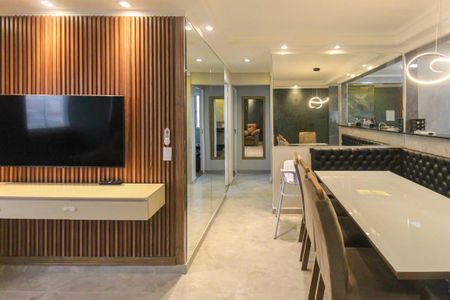 Sala de apartamento para alugar com 3 quartos, 64m² em Vila Divina Pastora, São Paulo