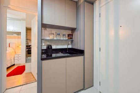 Apartamento à venda com 37m², 1 quarto e 1 vagaCozinha e Área de Serviço