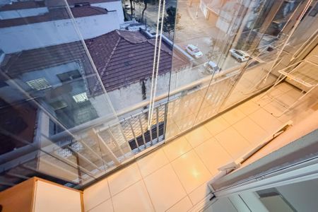 Varanda da Sala de apartamento à venda com 1 quarto, 37m² em Jardim da Gloria, São Paulo