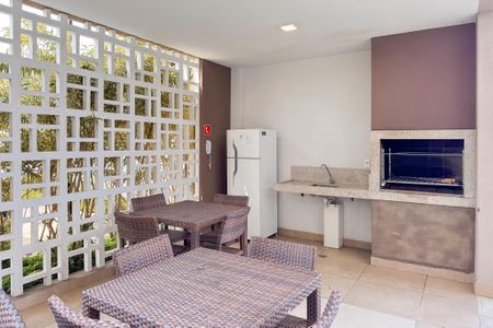 Apartamento à venda com 37m², 1 quarto e 1 vagaChurrasqueira