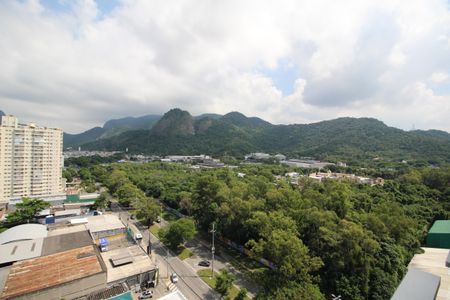 Vista Varanda da Sala de kitnet/studio à venda com 1 quarto, 38m² em Jacarepaguá, Rio de Janeiro