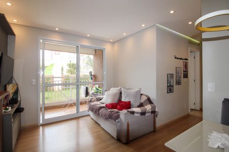 Sala de apartamento para alugar com 2 quartos, 57m² em Parque Assuncao, Taboão da Serra