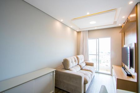 Sala de apartamento para alugar com 2 quartos, 55m² em Vila Humaita, Santo André