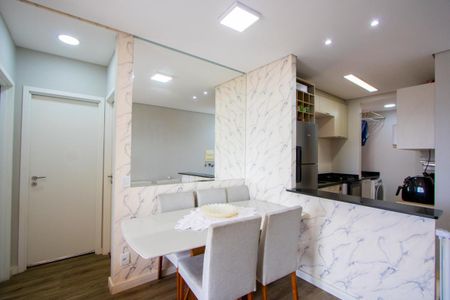 Sala de apartamento para alugar com 2 quartos, 55m² em Vila Humaita, Santo André