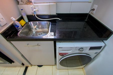 Apartamento para alugar com 55m², 2 quartos e 1 vagaCozinha/Área de serviço