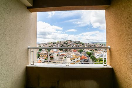 Varanda da Sala de apartamento à venda com 1 quarto, 60m² em São Geraldo, Belo Horizonte