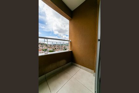 Varanda da Sala de apartamento à venda com 1 quarto, 60m² em São Geraldo, Belo Horizonte