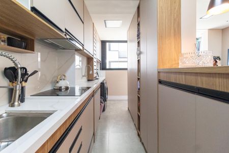 Apartamento à venda com 48m², 2 quartos e 1 vagaCozinha e área de serviço