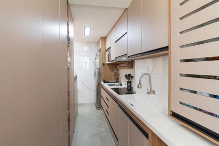 Apartamento à venda com 48m², 2 quartos e 1 vagaCozinha e área de serviço