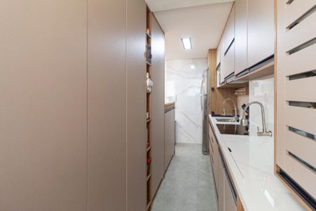 Apartamento à venda com 48m², 2 quartos e 1 vagaCozinha e área de serviço