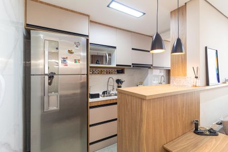 Apartamento à venda com 48m², 2 quartos e 1 vagaCozinha e área de serviço