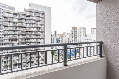 Studio para alugar com 25m², 1 quarto e sem vaga Studio para alugar com 25m², 1 quarto e sem vagaVaranda