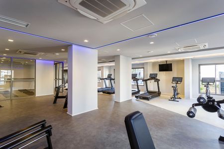 Studio para alugar com 25m², 1 quarto e sem vaga Studio para alugar com 25m², 1 quarto e sem vagaÁrea comum - Academia