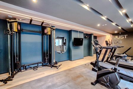 Apartamento para alugar com 36m², 2 quartos e sem vaga Apartamento para alugar com 36m², 2 quartos e sem vagaÁrea comum - Academia