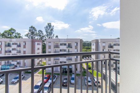 Varanda da Sala de apartamento para alugar com 2 quartos, 47m² em Bairro do Maranhao, Cotia