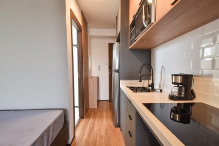 Studio à venda com 26m², 1 quarto e sem vaga Studio à venda com 26m², 1 quarto e sem vagaCozinha