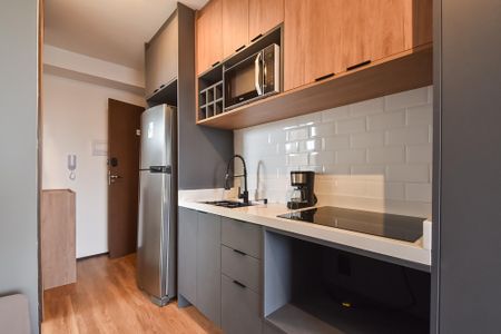 Studio à venda com 26m², 1 quarto e sem vaga Studio à venda com 26m², 1 quarto e sem vagaCozinha