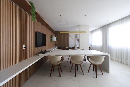 Apartamento à venda com 122m², 3 quartos e 2 vagasHall social