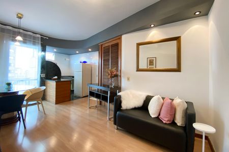 Studio para alugar com 45m², 1 quarto e 1 vagaSala