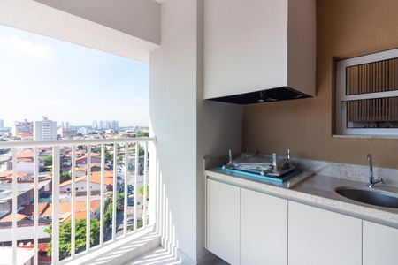 Varanda da Sala de apartamento para alugar com 2 quartos, 50m² em Vila Osasco, Osasco