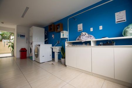 Studio para alugar com 30m², 1 quarto e 1 vagaLavanderia