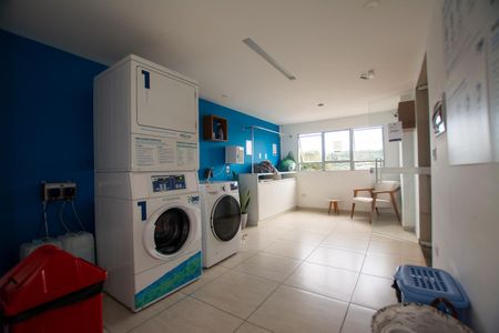 Studio para alugar com 30m², 1 quarto e 1 vagaLavanderia