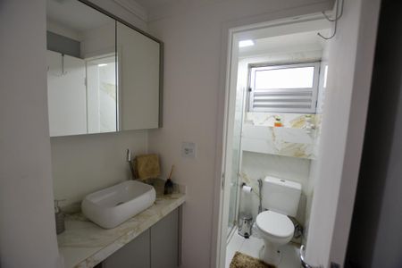 Lavabo de kitnet/studio para alugar com 1 quarto, 30m² em Vila Polopoli, São Paulo