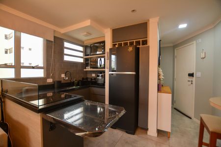 Cozinha de kitnet/studio para alugar com 1 quarto, 30m² em Vila Polopoli, São Paulo