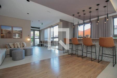 Studio à venda com 26m², 1 quarto e sem vagaÁrea comum - Salão de festas