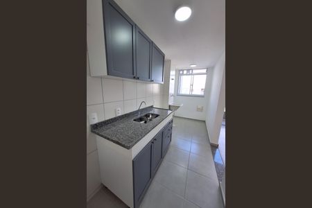 Cozinha de apartamento para alugar com 2 quartos, 53m² em Chácaras Rio-petrópolis, Duque de Caxias