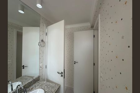 Apartamento para alugar com 109m², 3 quartos e 2 vagasBanheiro das Suítes 1 e 2