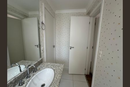 Apartamento para alugar com 109m², 3 quartos e 2 vagasBanheiro das Suítes 1 e 2