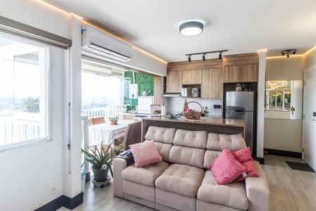 Sala de apartamento para alugar com 1 quarto, 49m² em Alphaville Empresarial, Barueri