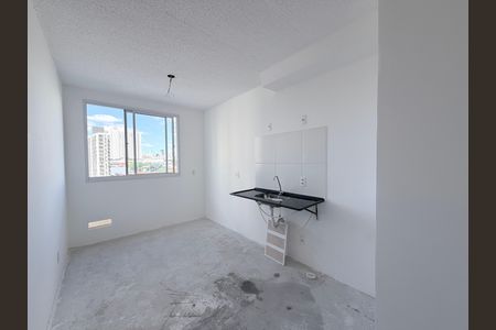 Sala/Cozinha de apartamento à venda com 1 quarto, 25m² em Belenzinho, São Paulo
