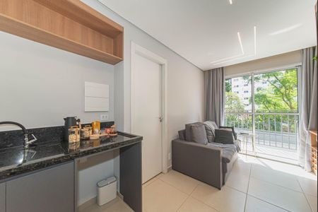 Apartamento para alugar com 27m², 1 quarto e sem vaga Apartamento para alugar com 27m², 1 quarto e sem vagaSala - Cozinha Integrada