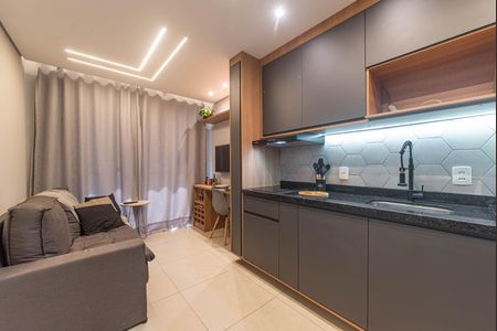 Apartamento para alugar com 27m², 1 quarto e sem vaga Apartamento para alugar com 27m², 1 quarto e sem vagaSala - Cozinha Integrada