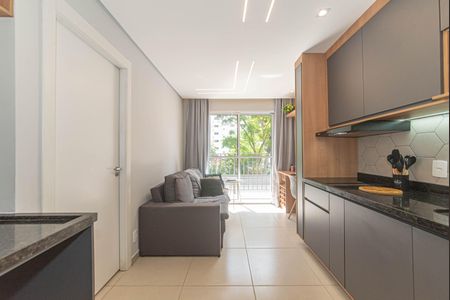 Apartamento para alugar com 27m², 1 quarto e sem vaga Apartamento para alugar com 27m², 1 quarto e sem vagaSala - Cozinha Integrada