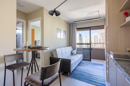 Sala de apartamento para alugar com 1 quarto, 28m² em Água Branca, São Paulo