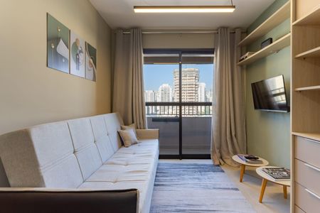 Sala de apartamento para alugar com 1 quarto, 28m² em Água Branca, São Paulo