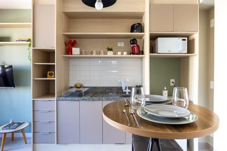 Apartamento para alugar com 28m², 1 quarto e sem vaga Apartamento para alugar com 28m², 1 quarto e sem vagaCozinha
