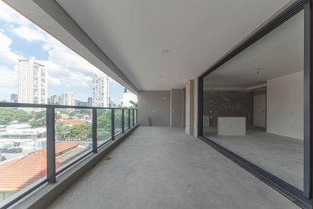 Varanda de apartamento à venda com 4 quartos, 194m² em Brooklin, São Paulo