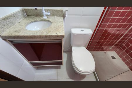 Casa para alugar com 90m², 2 quartos e sem vaga Casa para alugar com 90m², 2 quartos e sem vagaBanheiro Social