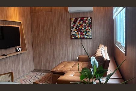 Sala de apartamento à venda com 2 quartos, 130m² em Utinga, Santo André